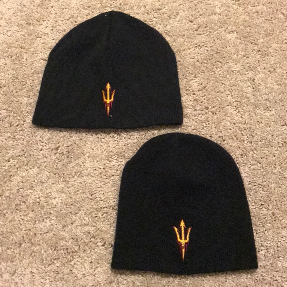 Arizona State University Black Beanies